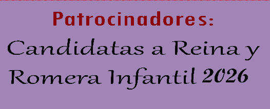 Candidatas Reina Infantil 2026 Candidatas Reina Infantil 2026